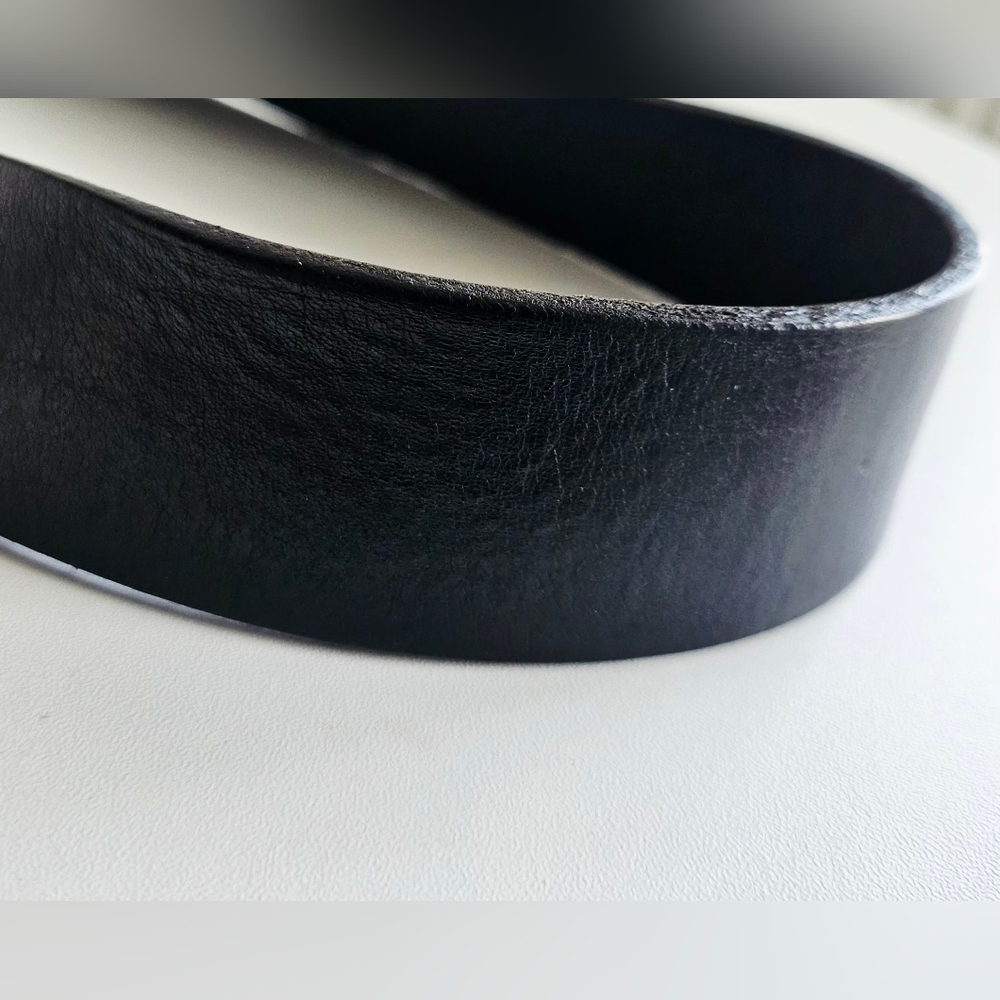 Dolce & Gabbana Black Leather Belt - 90/36 - Picture 10 of 13